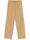 Loulou Studio Sero Straight-leg Trousers In Gold