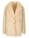 Loulou Studio Cirebo Coat In White
