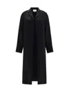 Loulou Studio Long Blouse In Black