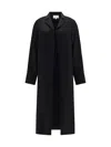 Loulou Studio Long Blouse In Black