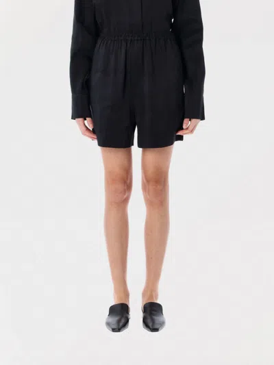 LOULOU STUDIO SHORT LOU LOU STUDIO WOMAN COLOR BLACK,G96090002