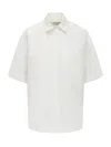 Loulou Studio Short Sleeve Shirt In White