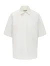 Loulou Studio Short Sleeve Shirt In White