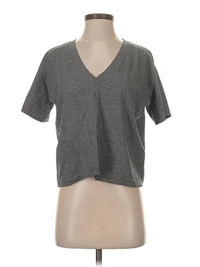 Pre-owned Loulou Studio Short Sleeve T-shirt In Gray
