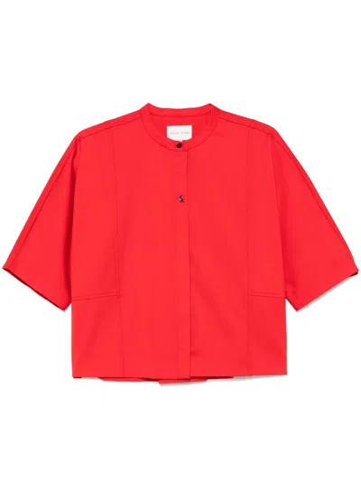 Loulou Studio Short Sleeved Blouses
