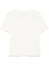 Loulou Studio Basiluzzo Crewneck T-shirt In Beige
