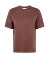 Loulou Studio Telanto Cotton Tshirt Clothing In Red