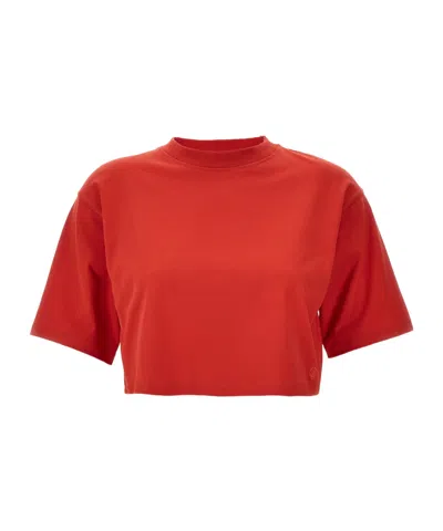 Loulou Studio Short-sleeved T-shirt In Red