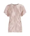 Shop Loulou Studio Short Smock In Nude