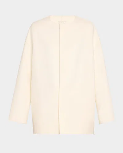 LOULOU STUDIO GIO SHORT WOOL-CASHMERE COAT