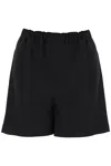 Loulou Studio Linen Pull-on Shorts