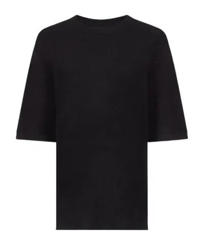 Loulou Studio Short-sleeved T-shirt In Black