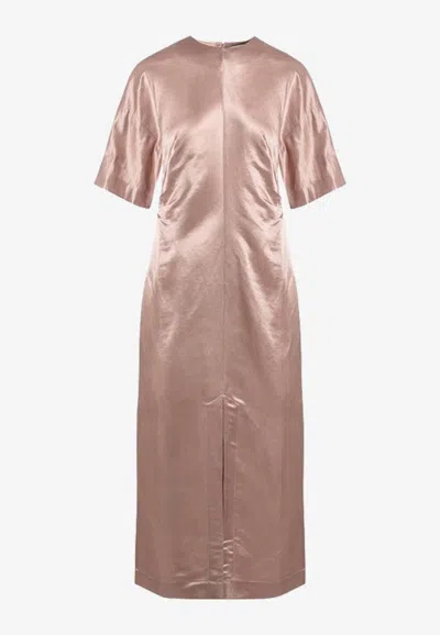 LOULOU STUDIO SILK-BLEND MAXI DRESS