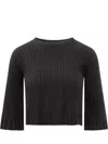 Loulou Studio Top In Black