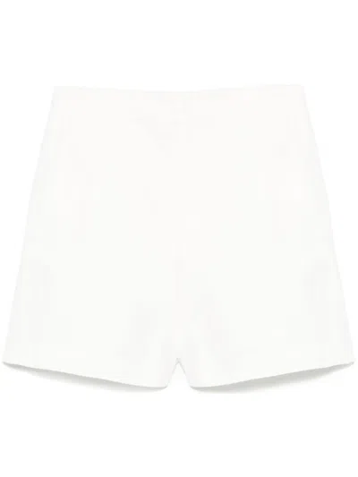 Loulou Studio Simai Shorts In Weiss