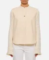 Loulou Studio Sleeveless Boxy Blouse In Ivory