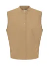 LOULOU STUDIO LOULOU STUDIO SLEEVELESS BOXY TOP