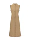 Loulou Studio Dress Lou Lou Studio Woman Color Brown In Beige