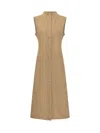 Loulou Studio Dress Lou Lou Studio Woman Color Brown In Beige