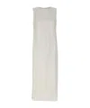 Loulou Studio Sulum Silk Midi Dress In White