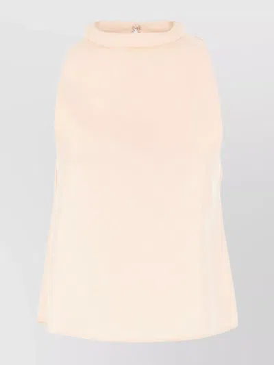 Loulou Studio Sleeveless High Neck Top In Multi