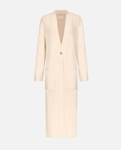 Loulou Studio Smet Maxi Knit Cardigan In Neutral