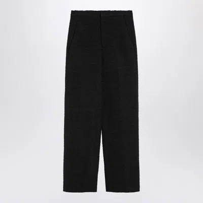 Loulou Studio Straight Bouclé Trousers
