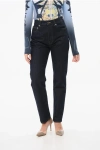 Loulou Studio Straight Leg Jeans With Visible Stitching 17cm In Blue