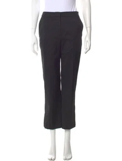Pre-owned Loulou Studio Straight Leg Pants In Gray