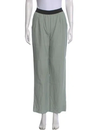Pre-owned Loulou Studio Straight Leg Pants In Gray