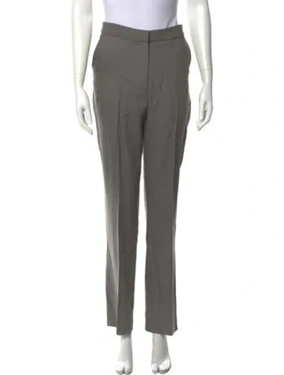 Pre-owned Loulou Studio Straight Leg Pants In Grey