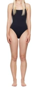 Loulou Studio Stretch Plain Weave One-piece Swimming Suit