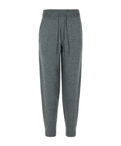 Loulou Studio Stretch Waist Casual Pants In Gray