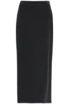 Loulou Studio Women's Stretch Wool Skirt In Samos Style In Grey