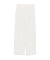 Loulou Studio Ecru Ayla Tailored Trousers In White