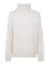Loulou Studio High Collar Sweater In White