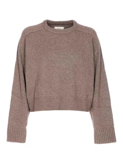 Loulou Studio Bruzzi Sweater In Brown