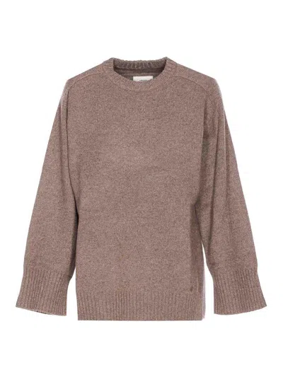 Loulou Studio Beige Safi Sweater In Brown