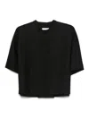 Loulou Studio Loulou De Saison Tshirt In Black