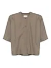 Loulou Studio Crew Necks In Green