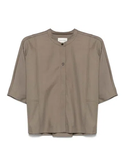Loulou Studio Crew Necks In Green