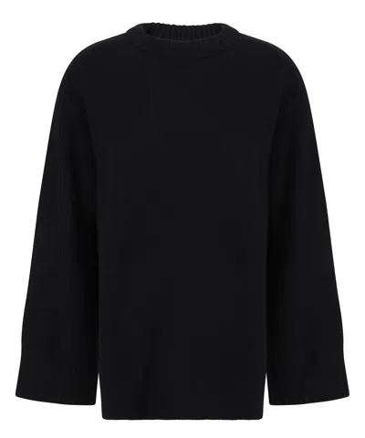 Loulou Studio Sweater In Black