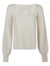 Loulou Studio Loulou De Saison Sweater In Beige