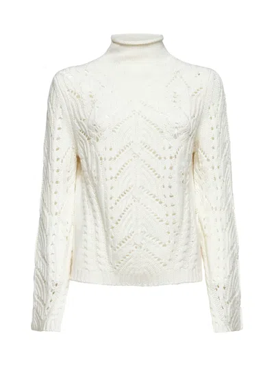 Loulou Studio Gustavia Sweater In White