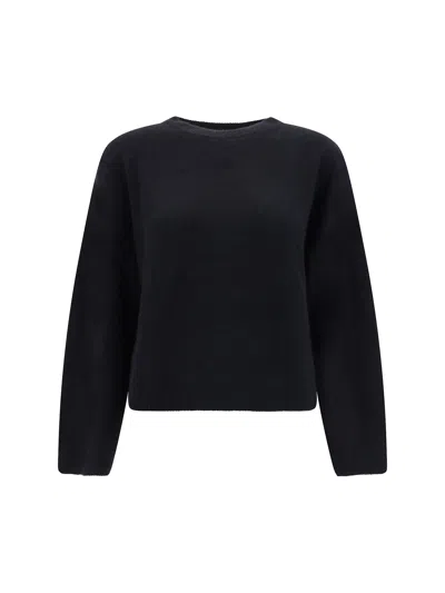 Loulou Studio Sweater In Black