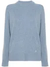 Loulou Studio Baltra Sweater Woman Light Blue In Cashmere In Blue