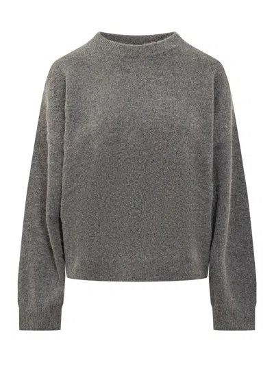 Loulou Studio Sweater In Grey