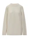 Loulou Studio Kawa Sweater In Ivory