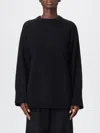 Loulou Studio Loulou Black Wool Blend Oversize Safi Sweater In Black