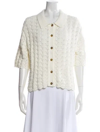 Pre-owned Loulou Studio Sweater In Neutral